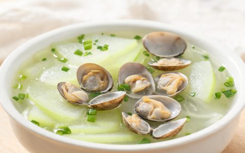 冬瓜花蛤汤清爽解腻！夏天一碗鲜掉眉毛