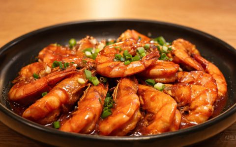 油焖大虾家常版！开海对虾1盘焖出红亮入味