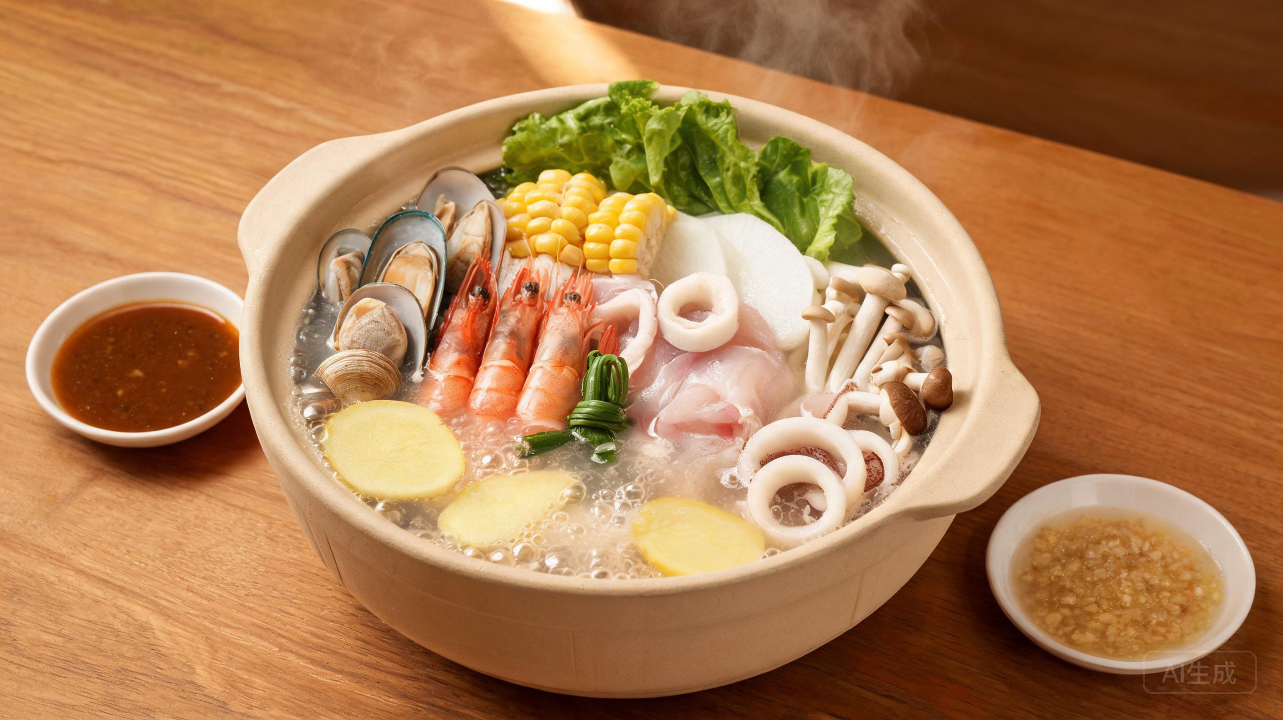秋日海鲜暖锅怎么搭?5种食材配出一锅鲜甜!