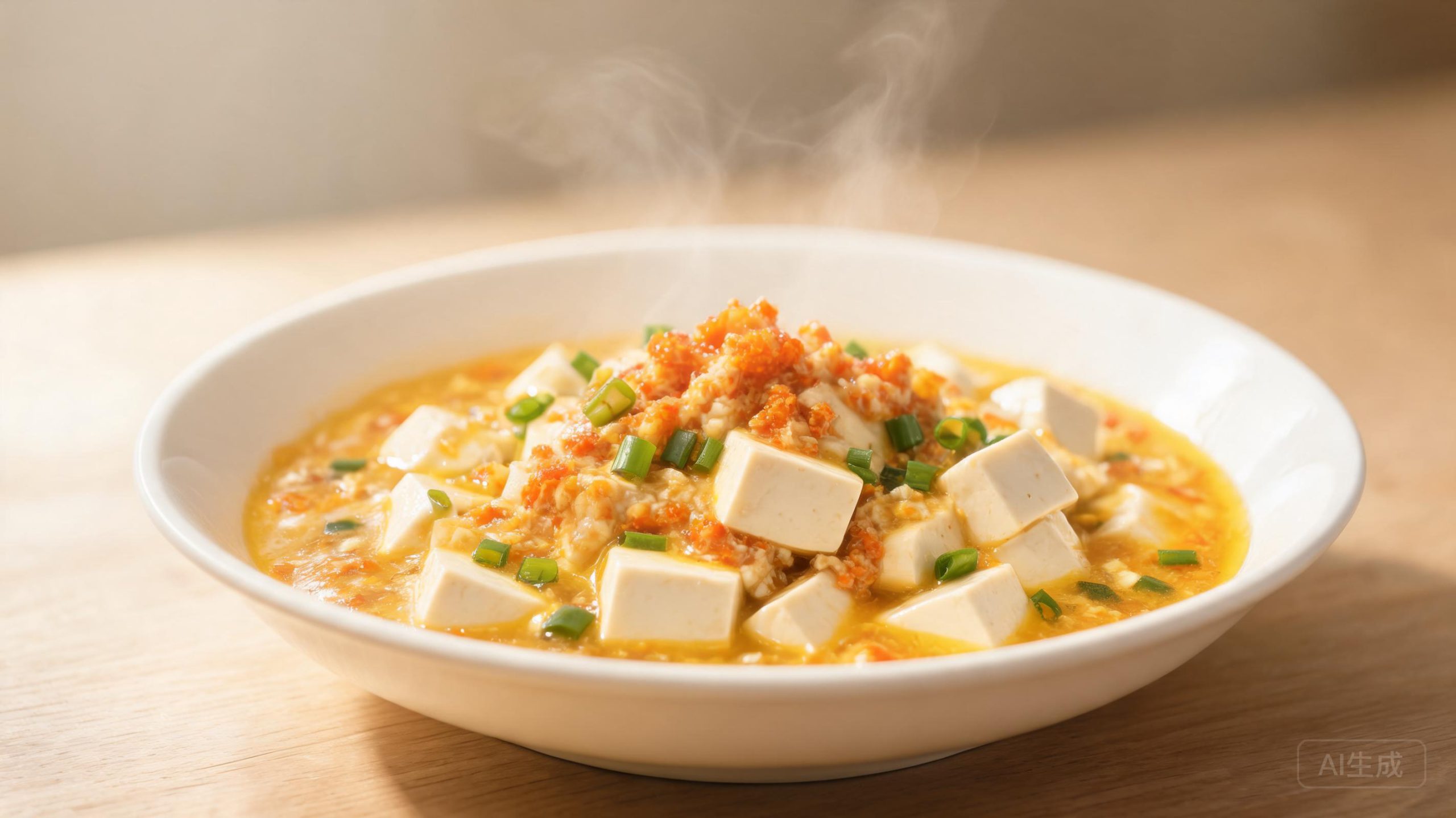 蟹黄豆腐鲜香家常!嫩豆腐不碎的关键1步