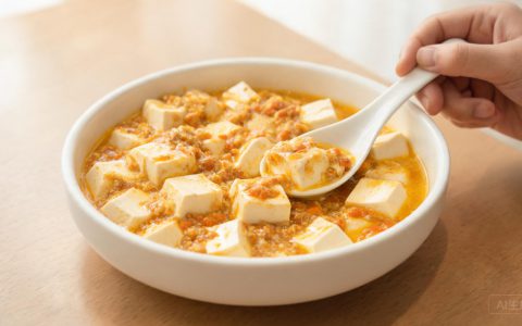 9月蟹黄渐满，家里做一碗蟹粉豆腐！