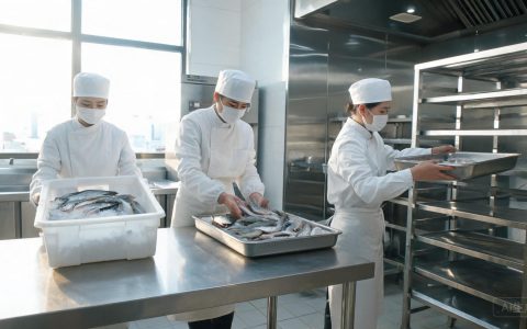塘口到餐桌要过几道手？后厨看完就懂了！