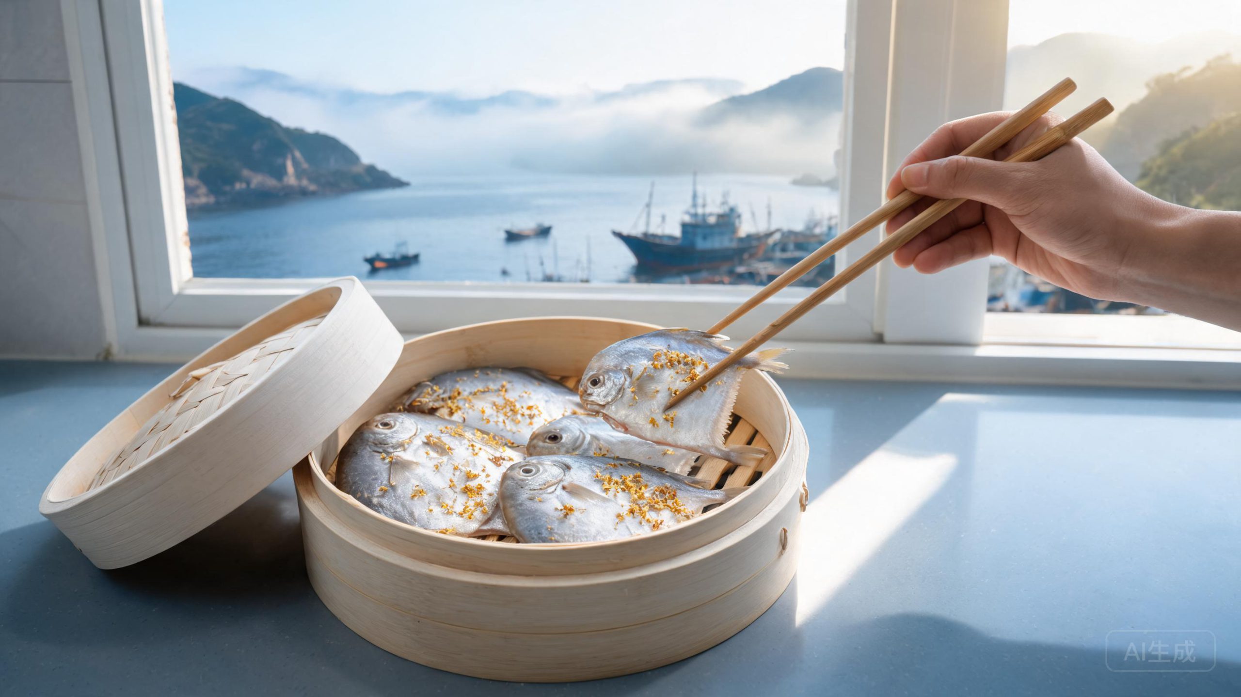鲳鱼清蒸还是干煎!2种做法说清