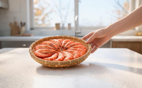 白灼虾，水里加两样就够鲜