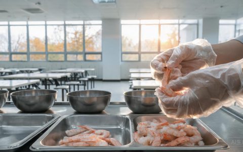 日本陆基养虾，给食堂带来什么