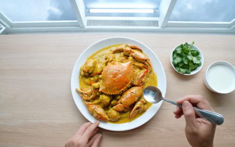 咖喱蟹，中秋家宴2个比例要记牢！