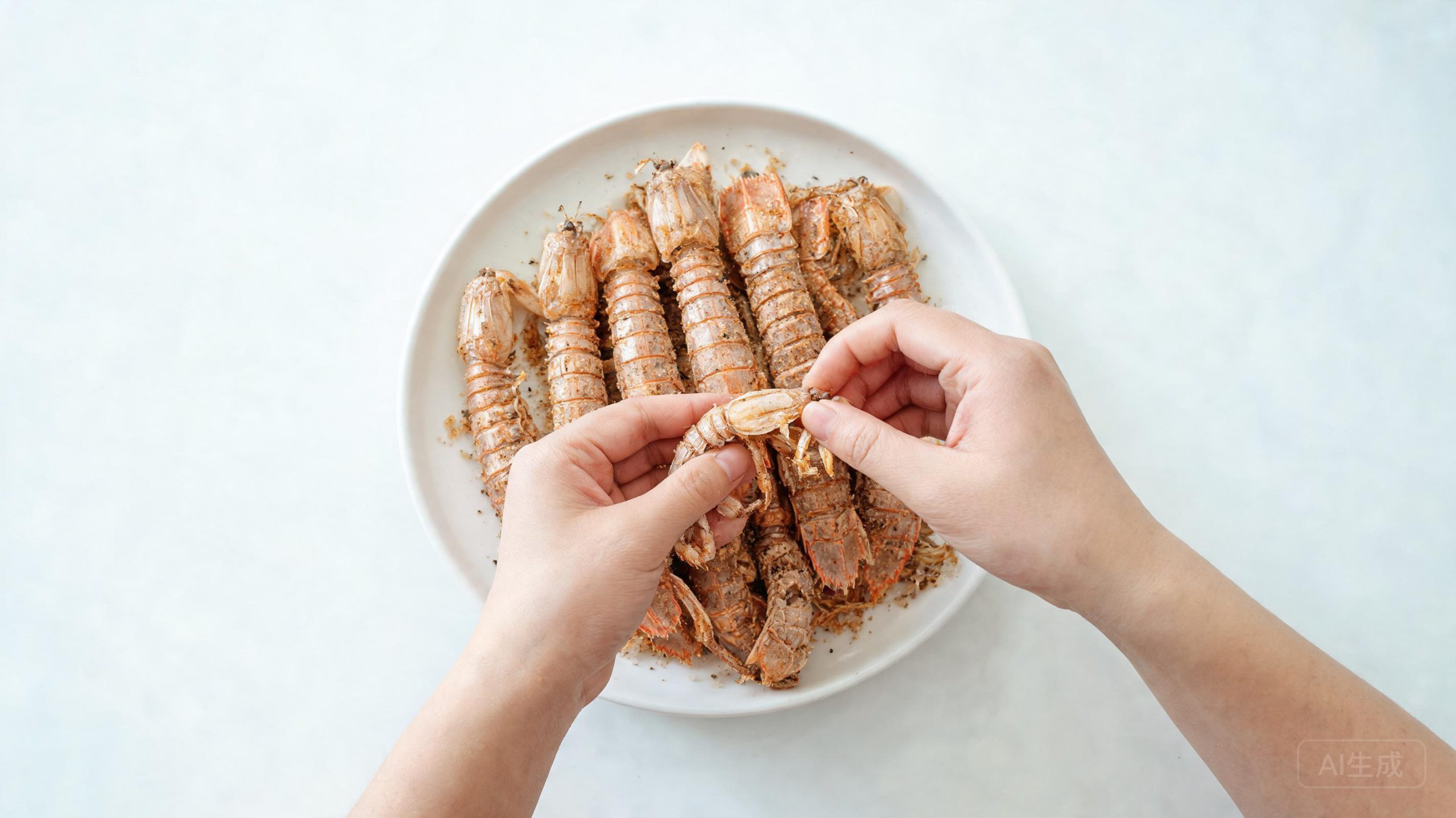 椒盐皮皮虾3步出锅，壳酥肉甜全家抢！