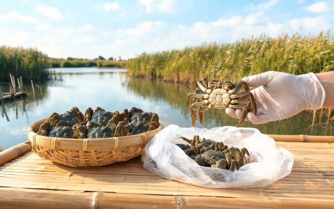阳澄湖大闸蟹开捕！全年产量约1.01万吨