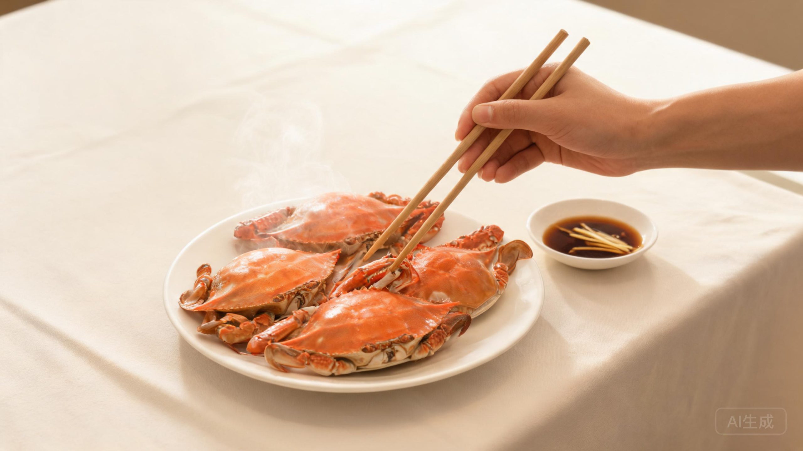 节后梭子蟹正肥！清蒸梭子蟹怎么做才不掉肉、不漏黄