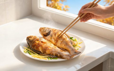 石斑鱼这样干煎，养生餐饮出菜稳又快