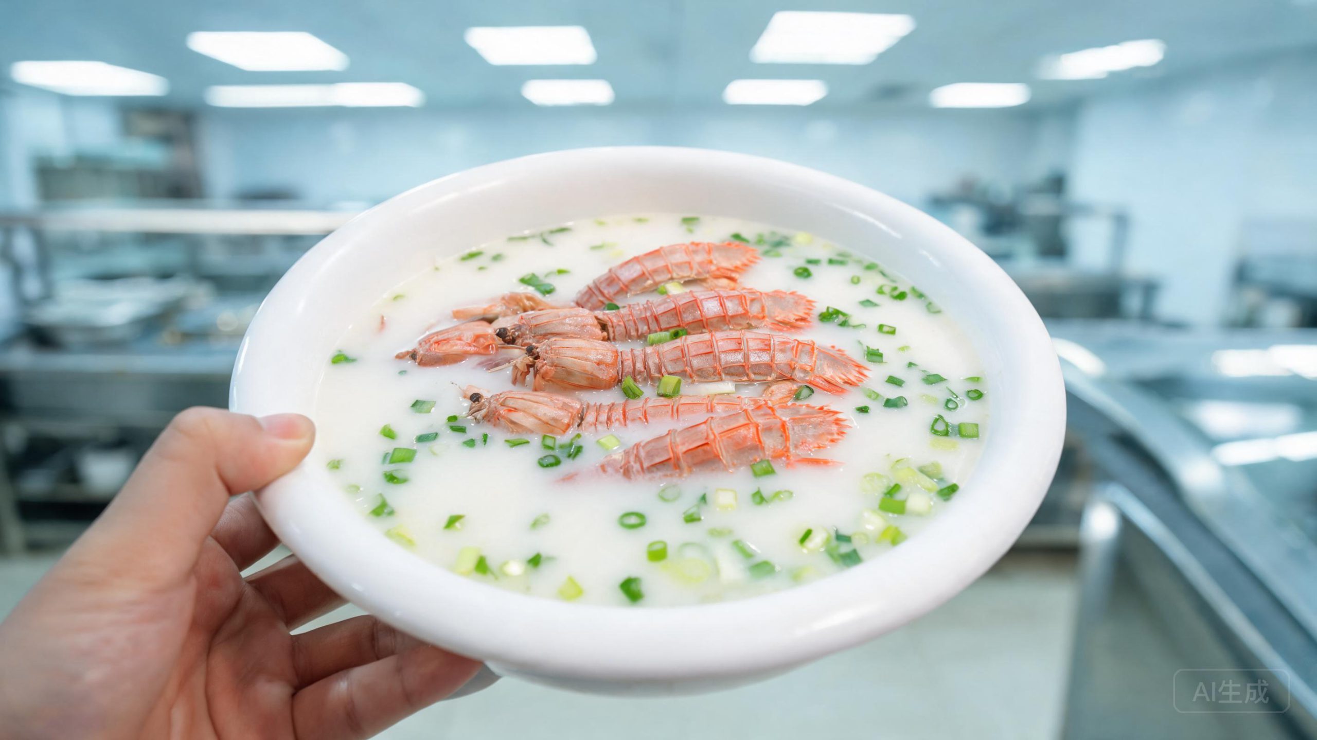 食堂团餐：皮皮虾汤的规格与出成