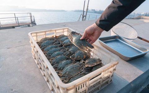 梭子蟹威海报200元一公斤，海蟹这档价还能守多久