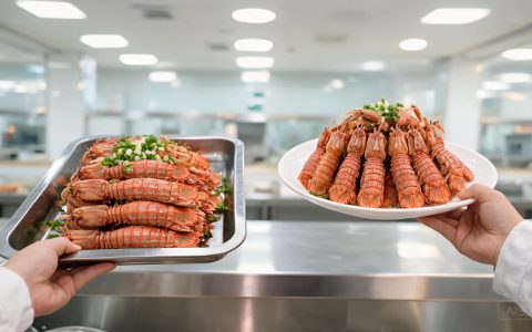食堂团餐用得上：皮皮虾葱爆，一步到味