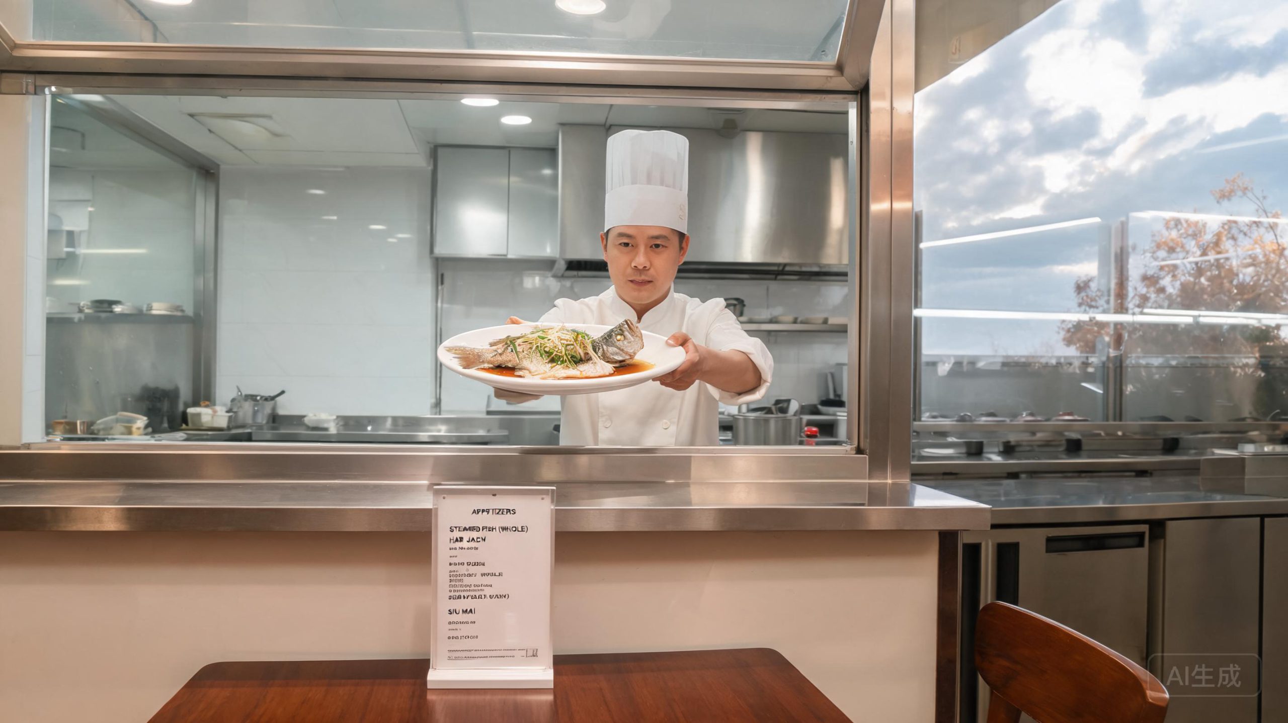 广交会外商进店，菜单和外场怎么接
