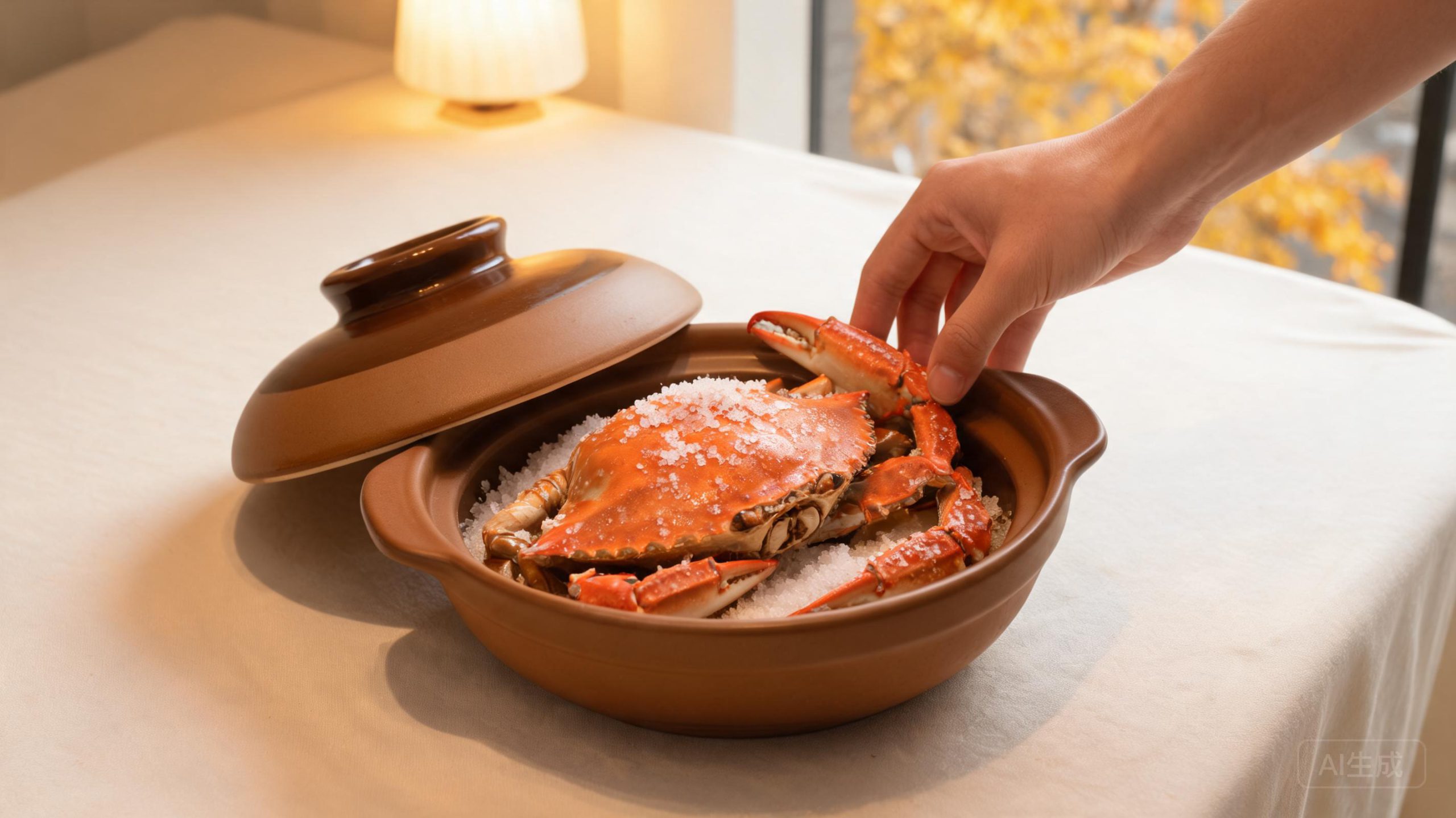 膏蟹盐焗,夜宵档那口壳香从哪来