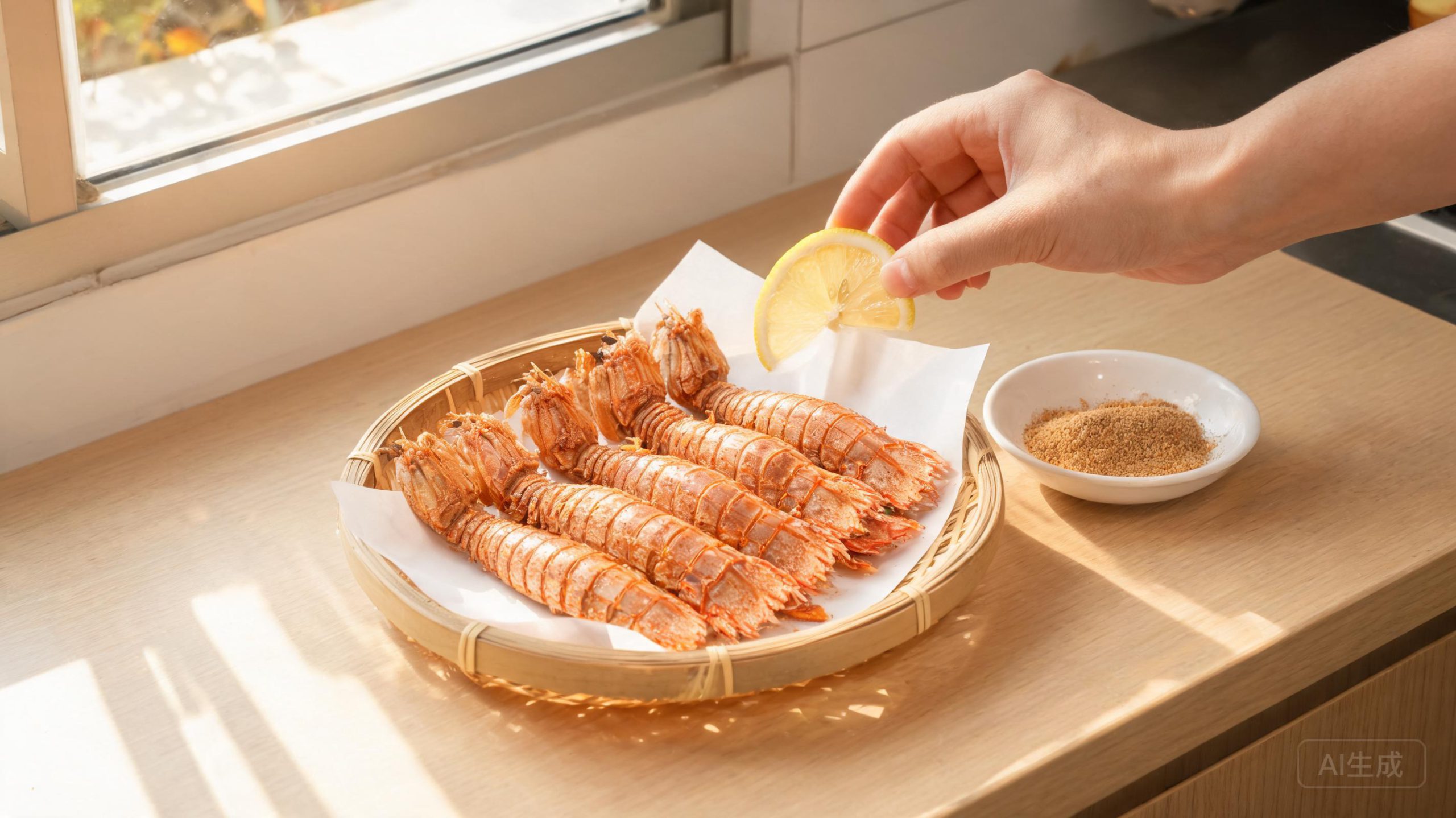 皮皮虾干炸,壳酥不油的三道关
