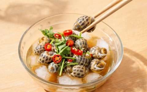 凉拌花螺，冰镇多久才够脆