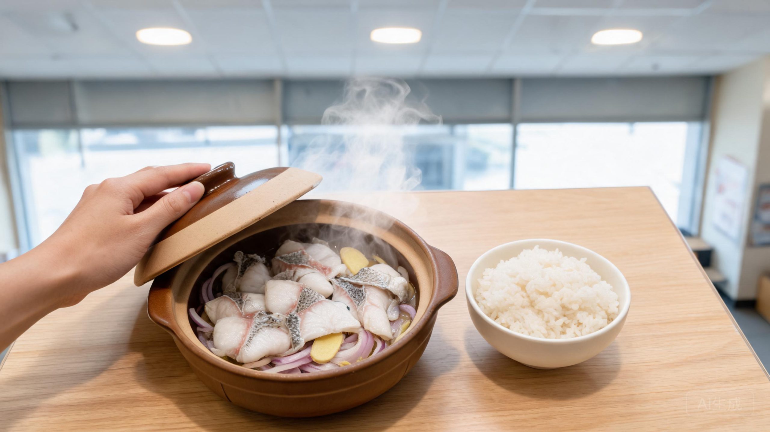 一人食的海鲈鱼砂锅，出餐快在哪一步