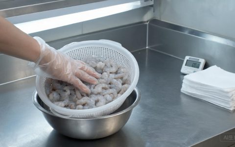 冻虾仁解冻少一成，冰衣算不算净重