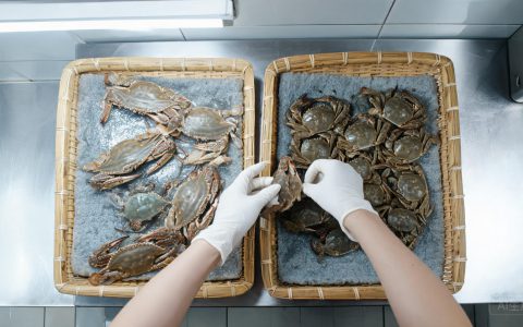 梭子蟹河蟹暂养，掉膏掉腿都是钱