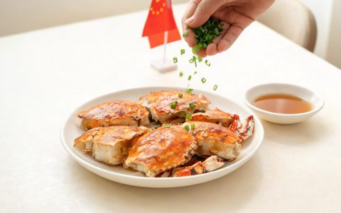 花蟹香煎：接待选品先看规格与出成率