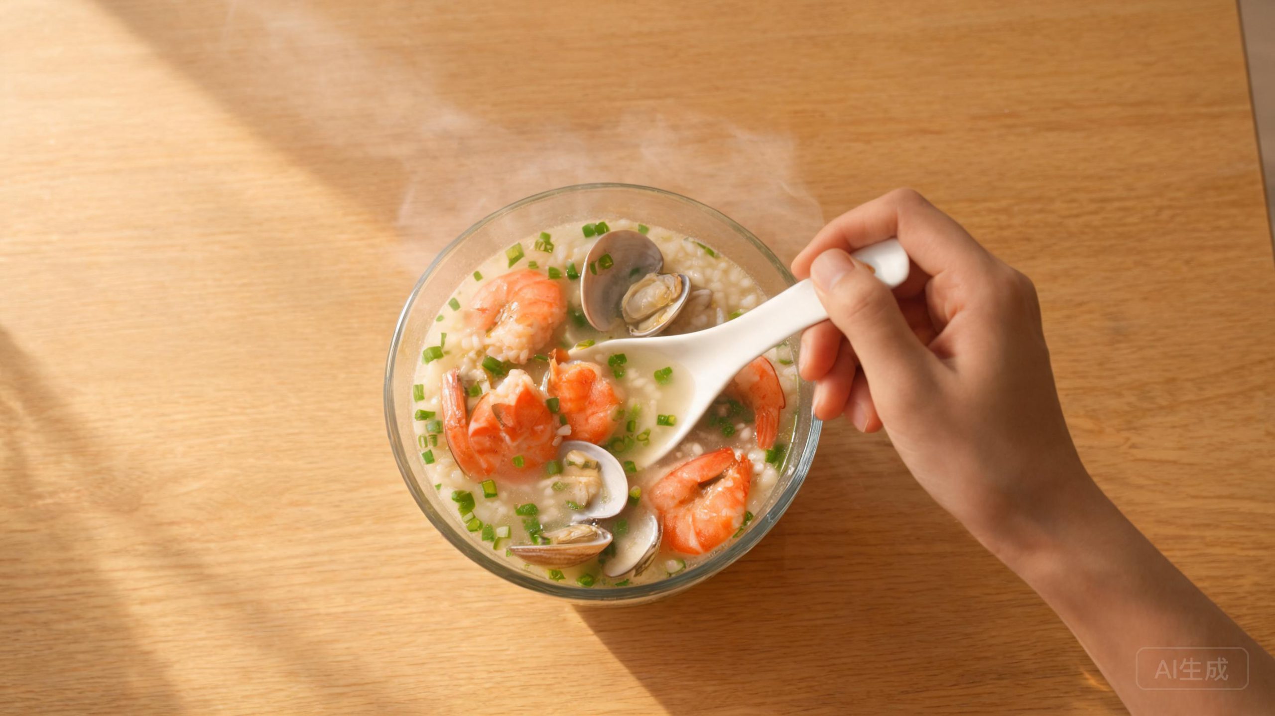 返程第一锅,海鲜暖胃汤饭怎么做