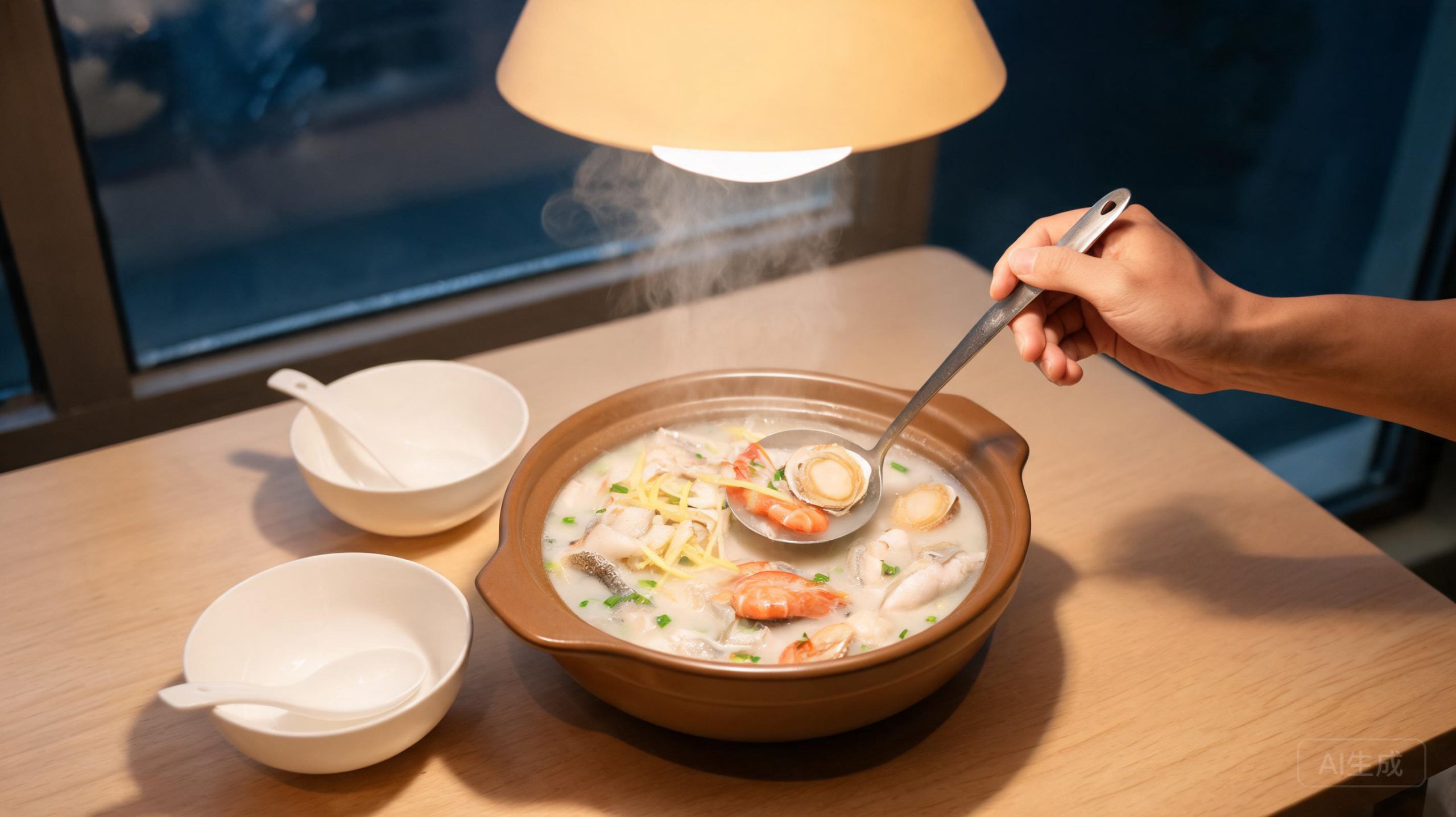 寒露这天，来一锅润燥的海鲜汤