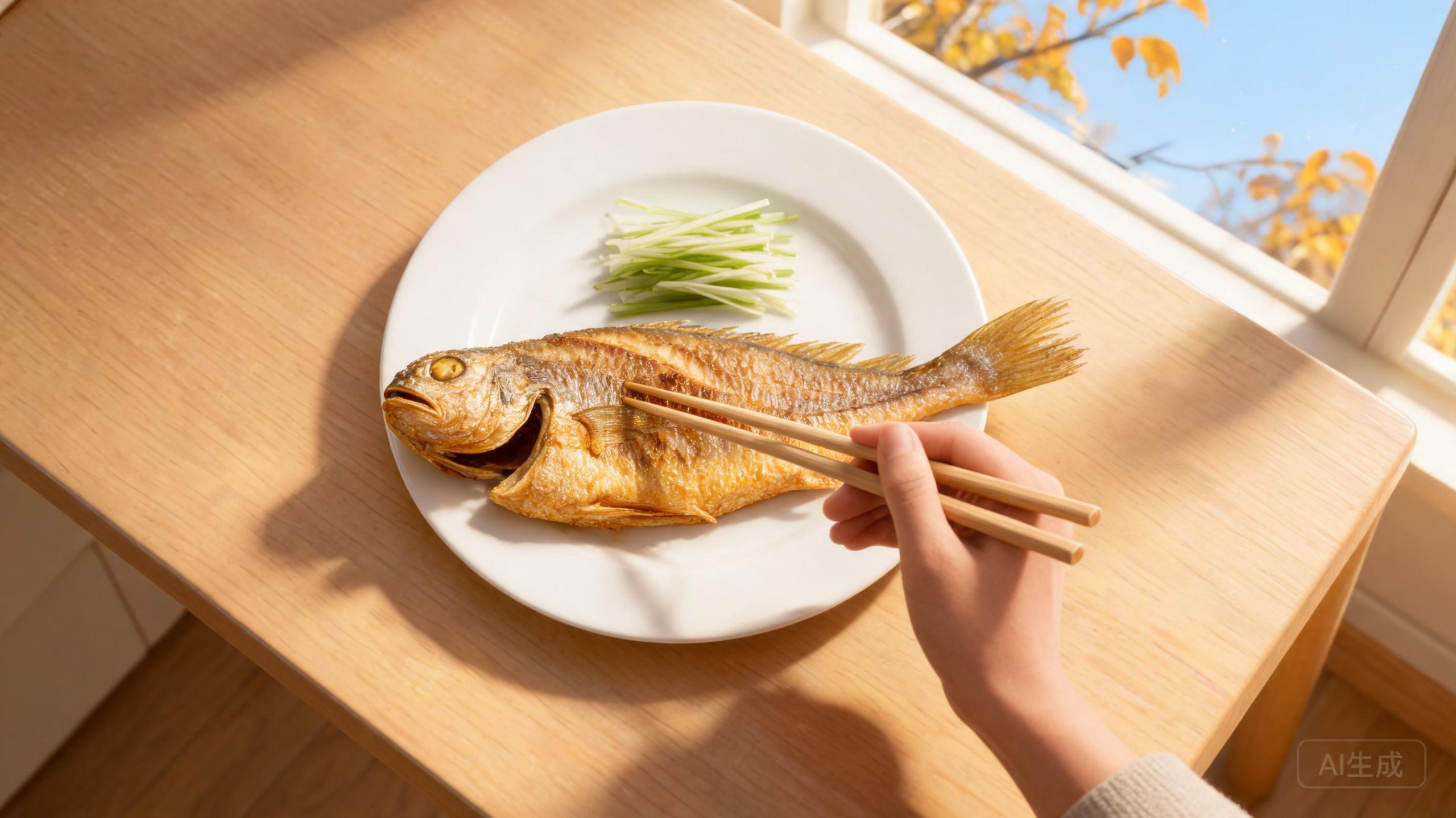 假日经济带热节后家宴!一条干煎黄花鱼,撑起一桌海鲜味